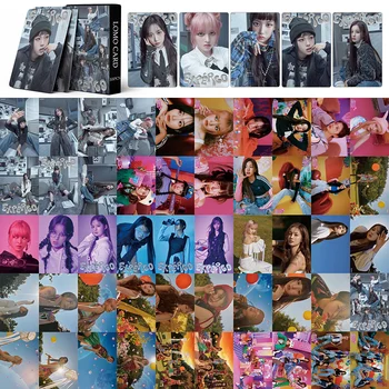 55 шт./компл. Фотокарточки Kpop NMIXX ENTWURF AD MARE Альбом Lomo Cards Фотокарточки NMIXX LILY HAEWON Подарок Фанатам Kpop Girls