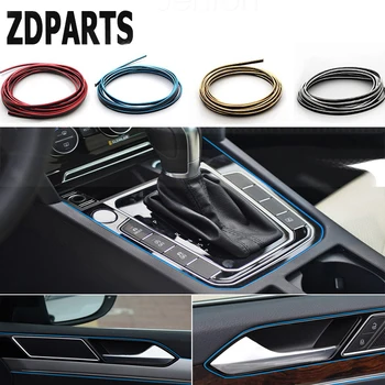 ZDPARTS 5 М Автомобили Стайлинг Автомобиля Внутренняя Отделка Полосы Для BMW E46 E39 E60 E90 E36 F30 F10 X5 E53 E34 E30 Mini Cooper Lada