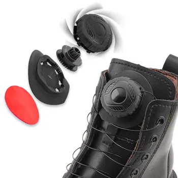 Автоматические Шнурки для ботинок Без завязок, Шнурки с поворотной пряжкой Для спортивной обуви для детей и взрослых, Высококачественные аксессуары с круглым замком.