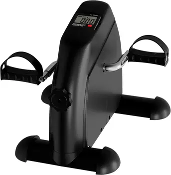 Велотренажер под столом и педальный тренажер -домашняя физиотерапия и тренажер для рук и ног с ЖК-экраном от Fitne
