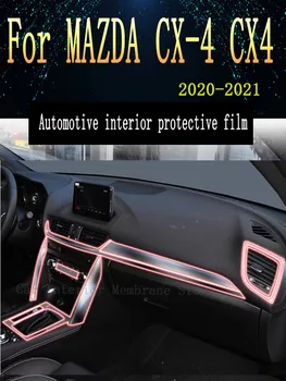 Для MAZDA CX-4 CX4 2021 Панель Коробки ПереДач Навигация Автомобильный Внутренний Экран Защитная Пленка TPU Наклейка Против Царапин Protect