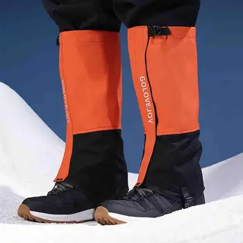 Зимние гетры для ног, Походные водонепроницаемые леггинсы для ботинок, чехол для обуви со змеями, Альпинизм, кемпинг, Снежный чехол для ног, гетры для ног