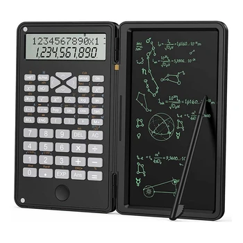 Калькулятор, научные калькуляторы, 12-значный калькулятор, планшет для письма, складной финансовый калькулятор, для школьного офиса