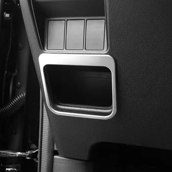 Молдинги для интерьера Honda CRV CR-V 2017-2021, Матовое оформление интерьера автомобиля, основной ящик для хранения вождения, Декоративная отделка крышки