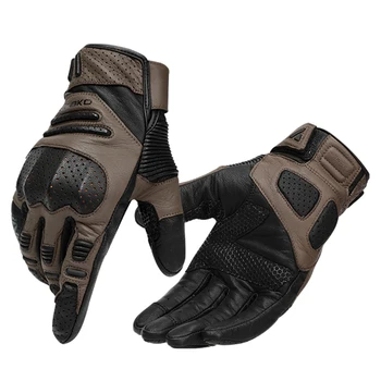 Мотоциклетные перчатки Водонепроницаемые Ветрозащитные Дышащие Перчатки с сенсорным управлением MTB Для защиты велосипедов и мотоциклов