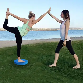 Новый Коврик Для Тренировки Стабильности Foam Balance Exercise Pad Подушка Для Терапии Йоги Танцев Тренировки Баланса Пилатеса Фитнеса