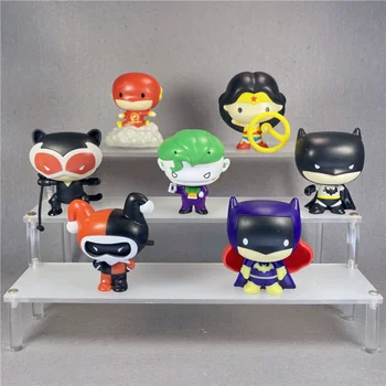 Оригинальные аниме DC Лиги справедливости, Бэтмен, Джокер, Чудо-женщина, фигурки, модели, игрушки, украшения, куклы, подарки для детей