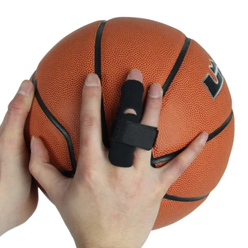 Повязка на палец Дышащая Моющаяся Противоскользящая Профессиональная повязка для защиты пальцев для баскетбола волейбола 1ШТ
