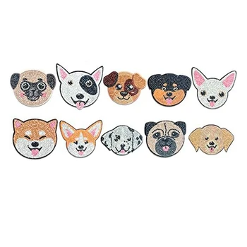 Подставки для рисования с бриллиантами для собак DIY Набор Подставок для рисования с бриллиантами для собак с держателем