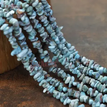 Точечные бусины произвольной формы с отверстиями сверху Larimar Tiny Beads Свободные Бусины Из полных нитей Для изготовления ожерелья в стиле бохо Диаметром 4-6 мм BE10821