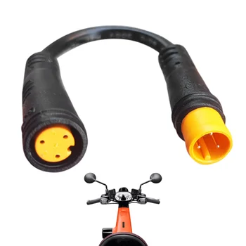 Удлинительный кабель для велосипеда 3-контактный штекерный разъем Комплект для переоборудования электрического велосипеда Датчик передачи Датчик тормоза Поворот дроссельной заслонки В комплекте 10,8 см