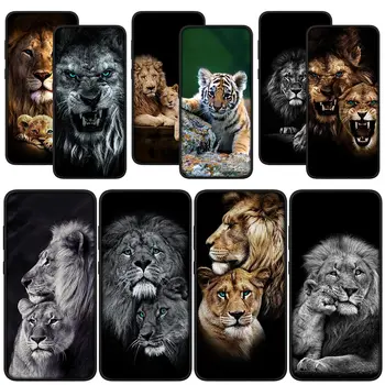 Чехол для телефона Leopard Lion Art Casing для VIVO Y11 Y12 Y15 Y17 Y20 Y21 Y33S Y31 Y52S Y51 Y53 Y70 Y74S Y76 Y75 T1 Мягкий Чехол